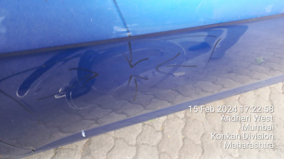 ankit220389's tweet photo. @NewIndAssurance @NewIndAssurance , how is this big a dent not visible to the naked eye ? Better i would have gone ahead with @ACKOIndia or  @KotakGeneral . Absolutely disheartening to see this situation of being looted by the insurance firm. https://t.co/MUMywHZD9z