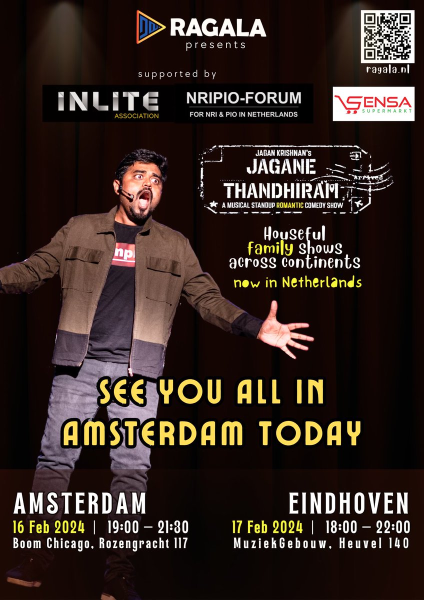 Ragala_nl's tweet photo. Final call to book your tickets! at https://t.co/dOGzBOgJOx https://t.co/MqAgQLG3UN
