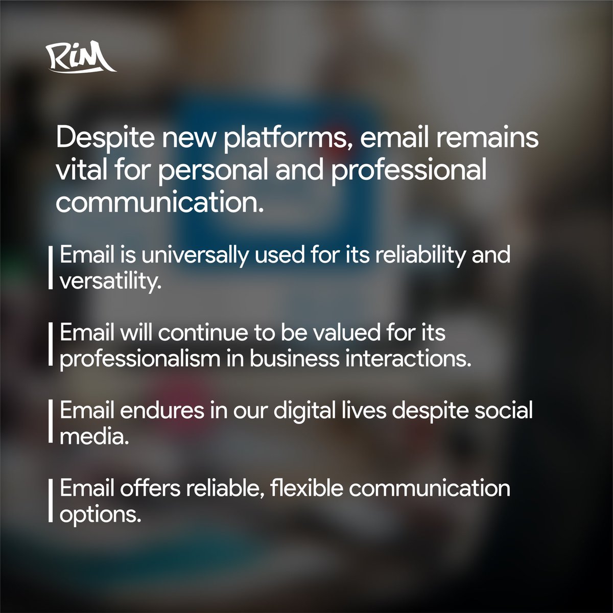 ranedigital's tweet image. Email: Unstoppable, essential, and here to stay 💻✉️ #EmailIsAlive #DigitalEssentials