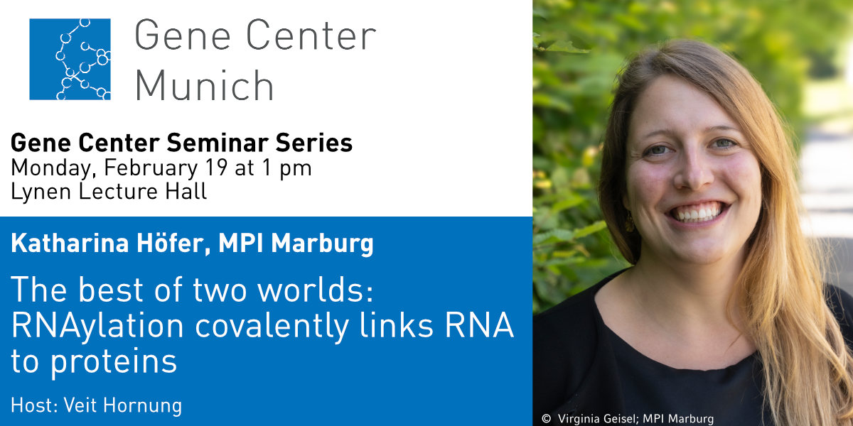 📣What a great opportunity! Katharina Höfer @mpi_marburg will talk about 'The best of two worlds: RNAylation covalently links RNA to proteins'.
Don't miss this!🤗
➡️Lynen Lecture Hall🗓️February 19🕐1 pm
@HoeferLab
