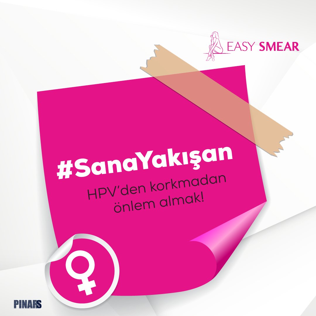 easysmear's tweet photo. Tüm zorlukları korkusuzca aşabildiğin, mücadele ruhu ile hiç durmadan ilerlediğin gibi sağlığın söz konusu olduğunda da #SanaYakışan aşı ve rutin takip ile önlem almak!

#easysmear #smear #rahimağzıkanseri #servikskanseri #hpv #hpvtesti #smeartesti https://t.co/mZhiq2JNLs