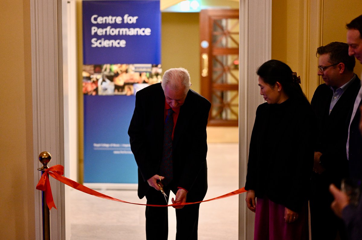 A major milestone this week as we cut the ribbon on the new <a href="/RCMLondon/">Royal College of Music</a> Performance Laboratory. 

Thank you to all of the guests who shared this evening with us. In particular, to Tao Chang from our funder <a href="/ahrcpress/">Arts and Humanities Research Council</a> who spoke passionately about the power of the arts to innovate.