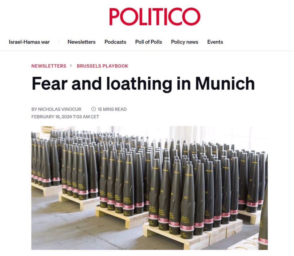 jurgen_nauditt's tweet photo. ❗️❗️❗️Unbelievable.
France, Greece and Cyprus blocked the decision to purchase ammunition for Ukraine outside the EU, — Politico

France previously said it would allow purchases outside the EU if the bloc did not fulfill its promise to supply 1 million shells by March, which it will.

France also does not want to disclose the total amount of its supplies to Ukraine, despite pressure from Germany.

P.S. Maybe because according to press reports there should only be 3,000 artillery ammunition per month from France - which is a joke.
