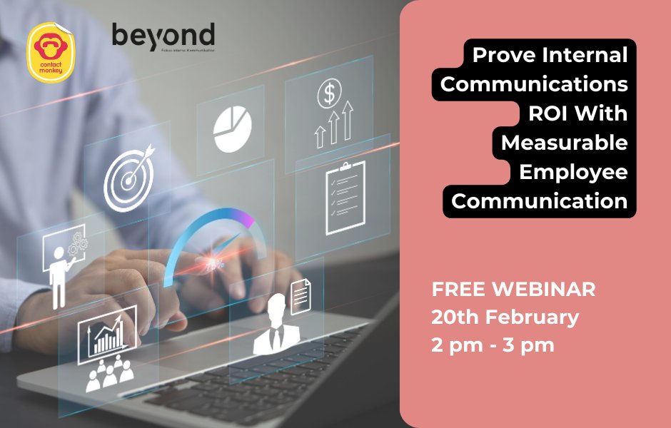 Last Call! ⏳

Watch or free webinar on February 20th to discover industry-specific internal email benchmarks that will empower you to set realistic goals, and to gain expert advice on how to interpret data and measure your #communication effectively.

👉 interne-kommunikation.net/medien/websess…
