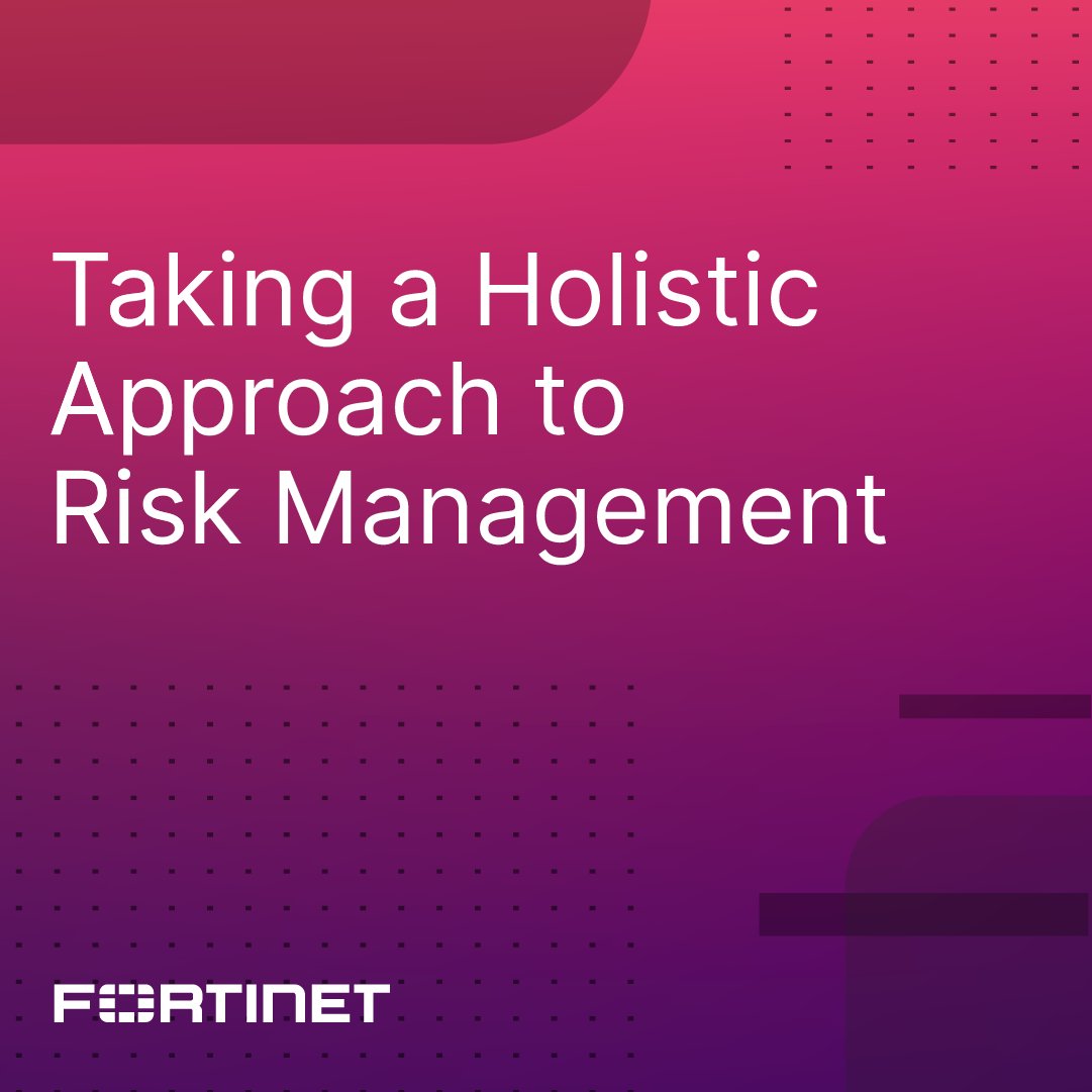 cauberger's tweet photo. Embracing a holistic approach to risk management is imperative in today's digital age 🛡️ 

@Fortinet explains how CISOs can help their organizations protect their valuable assets, maintain their reputation, and ensure continued success: https://t.co/gHa5zk8PE3 https://t.co/BBjLYNRCoS