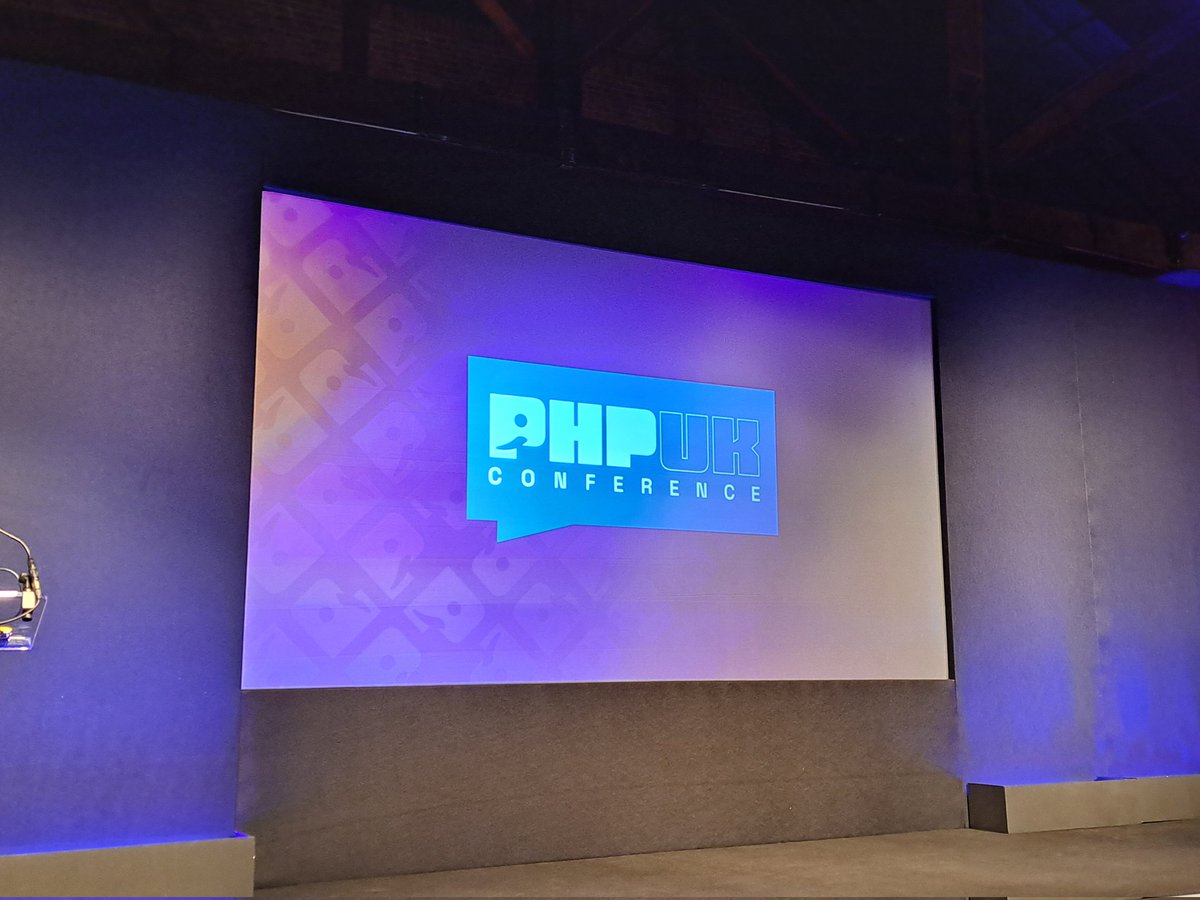 Day 2, ready to go #phpuk24