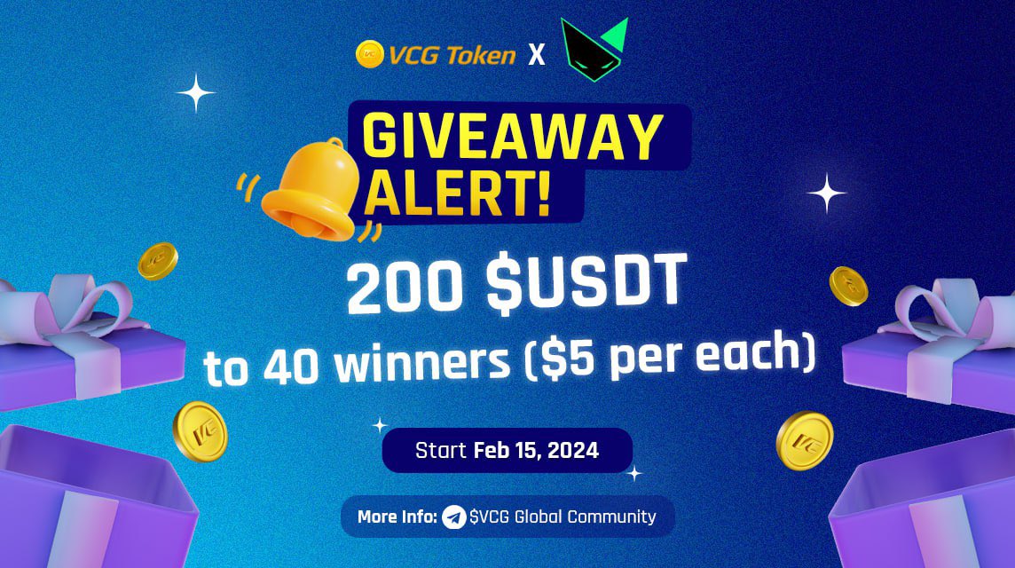 GIVEAWAY ALERT!👣 @VCGamers_io x @BetLoki_ 🚀 Get rewarded for partnership celebration👋 🎁 Reward : 200 USDT for 40 winners 📆 Giveaway End : Feb 26 To enter : - Complete task : s.giveaway.com/14iym8i - Likes, RT, Comment Goodluck!