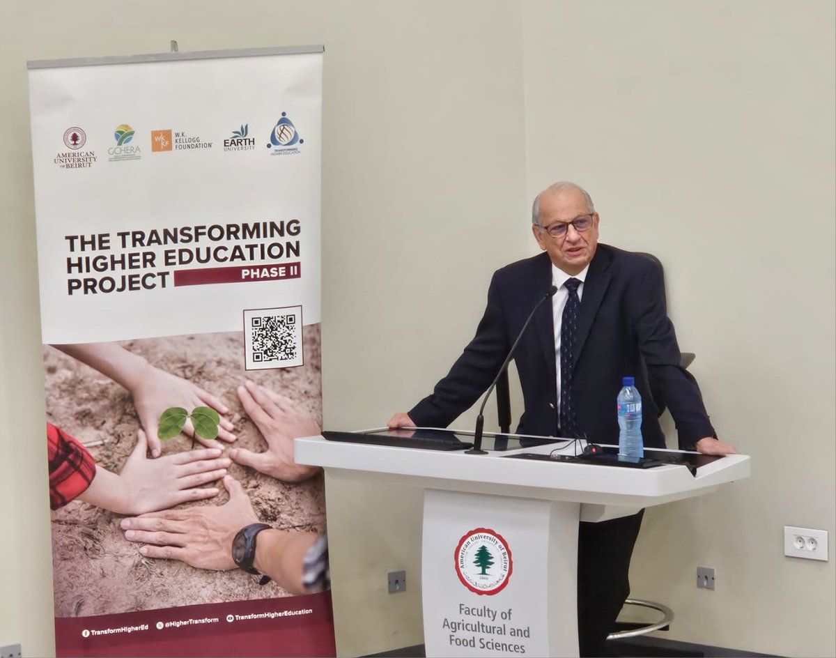 AUB_FAFS (@aub_fafs) on Twitter photo “If we want to change the world, the organizations that can make that change are the universities with the values of honesty & respect”. Trustee Dr. Jose Zaghloul, <a href="/EARTH_Uni/">EARTH University</a> President Emeritus & <a href="/GCHERA/">GCHERA</a> President at the <a href="/HigherTransform/">Transforming Higher Education</a> project launch. <a href="/AUB_Lebanon/">American University of Beirut</a> “If we want to change the world, the organizations that can make that change are the universities with the values of honesty & respect”. Trustee Dr. Jose Zaghloul, <a href="/EARTH_Uni/">EARTH University</a> President Emeritus & <a href="/GCHERA/">GCHERA</a> President at the <a href="/HigherTransform/">Transforming Higher Education</a> project launch. <a href="/AUB_Lebanon/">American University of Beirut</a>