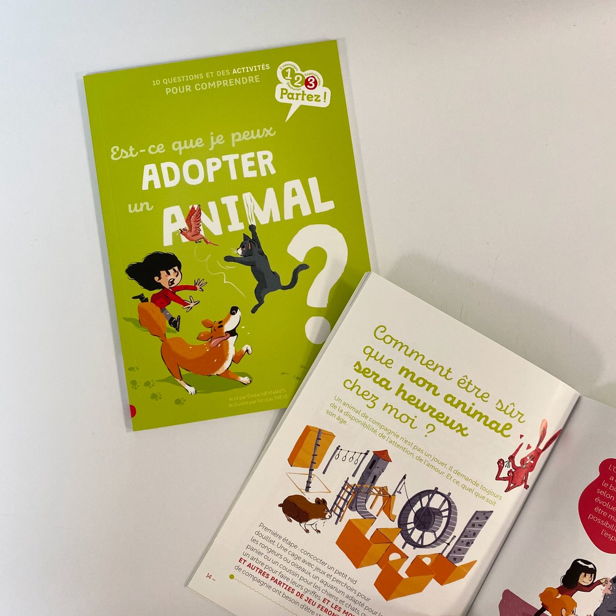 Des réponses aux questions des enfants et des activités pour mieux comprendre : on parle adoption d'un animal de compagnie dans ce documentaire #123Partez 

🐈 gulfstream.fr/produit/est-ce…