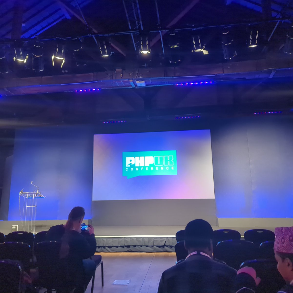 SlyFireFox's tweet image. Final day of #phpuk24 hopefully the lack of sleep won&apos;t get to me