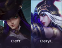LCK's tweet photo. Deft and BeryL lock in their 2022 Worlds skin duo! #LCK https://t.co/66H6VRGPC3