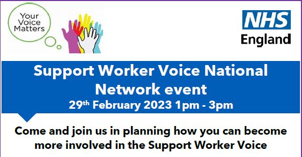 Are you a Support Worker? Come join myself, @DawnGrant63 and over a hundred colleagues to hear from other peers about all things career, development and progression. We have some fantastic external speakers like @rgriffinskill too! Register here: events.teams.microsoft.com/event/caf34515…