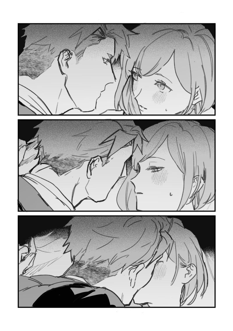 キス描写あり/デーコレ実質くっついたし、じゃあいいじゃん!と思ったので隠れてイチャつく大人たちを描きました 濃厚でもないけどさらっともしてないので、振り分けメンションはやめておく…