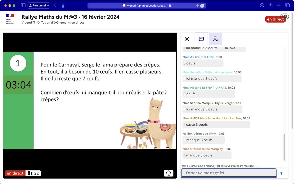 LeMAGwebtv's tweet photo. Le Rallye Maths niveau 1 a commencé ! https://t.co/vxqOjThHnS