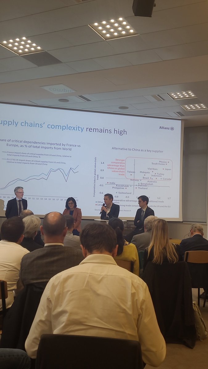 <a href="/PascLagarde/">Pascal Lagarde</a> <a href="/philmut/">Philippe Mutricy</a> <a href="/ana_boata/">Ana Boata Daniele</a> <a href="/JulienMarcilly/">Julien Marcilly</a> "Ce qui est compliqué en ce moment, c'est d'anticiper la prochaine crise, qui pourrait annuler les effets de la précédente. Face à ces chocs successifs, les entreprises se tournent vers leurs partenaires commerciaux de confiance"  <a href="/JulienMarcilly/">Julien Marcilly</a>  au sujet du risque politique