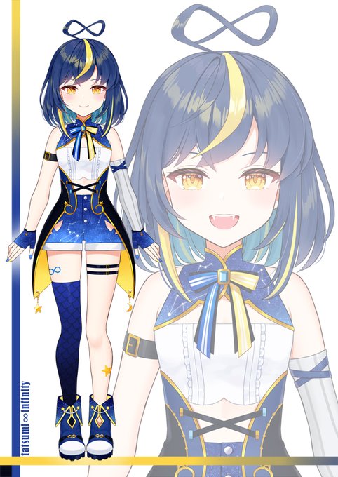 【告知】
龍神系Vtuber「龍巳インフィニティ」様の新ビジュアルを担当させていただきました!🐉
Twitchで毎日元気に配信されています!☺️✨
すごく表情豊かに作っていただいたので、ぜひ見に行ってください～! 