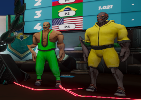 _voodoo_circus_'s tweet image. Throwback to when our athletes all had their right arm broken multiple times for no apparent reason. They're all recovered now, we promise!
#hellgames #indiegamedev #gamedevelopment #madewithunity #brawler