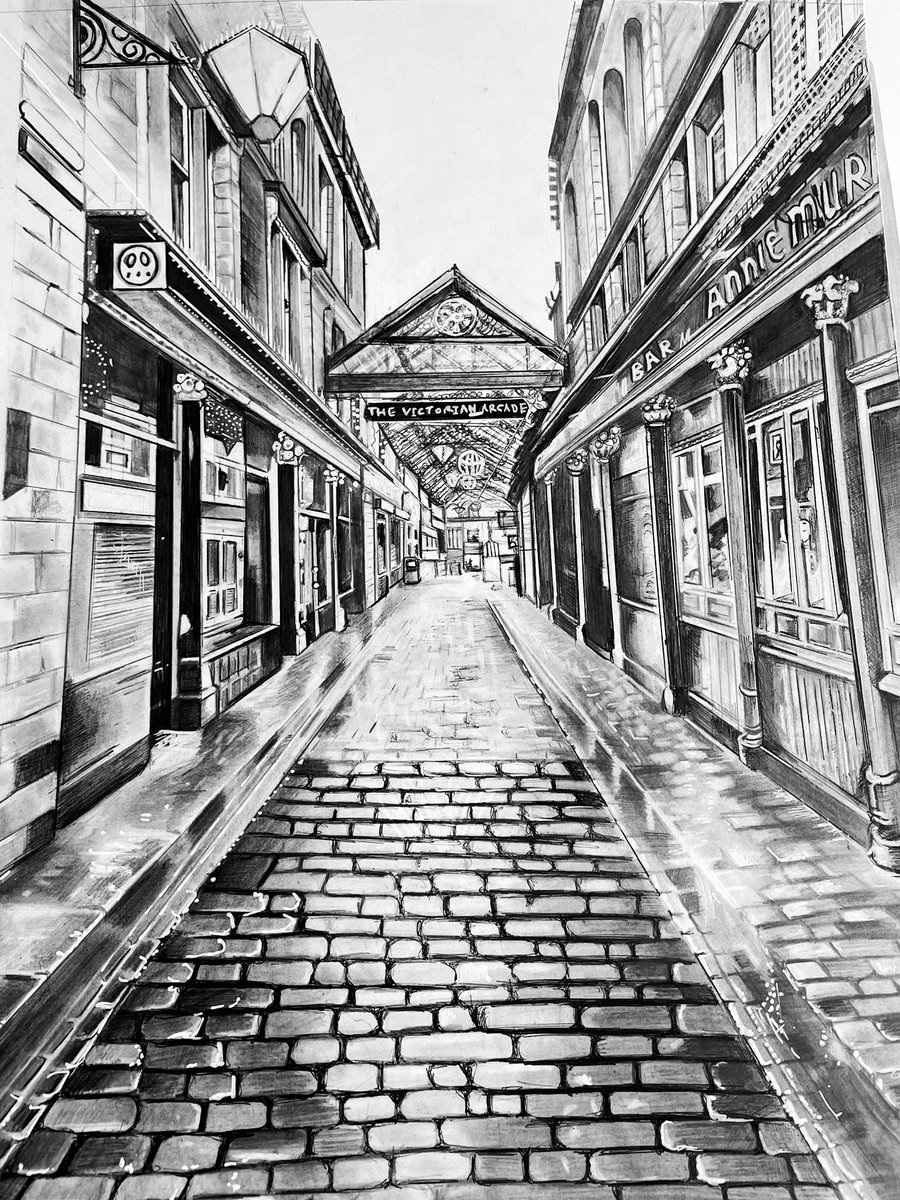 Art (@mrs_h11) on Twitter photo Take a walk down the Arcade with me ?
This has to be the most detailed drawing I’ve ever completed ☑️.
Could probably keep adding bits: art is never really finished, just abandoned.
<a href="/VictorianArcad3/">The Victorian Arcade</a>
<a href="/Barnsley_UK/">BarnsleyisBrill</a> Take a walk down the Arcade with me ?
This has to be the most detailed drawing I’ve ever completed ☑️.
Could probably keep adding bits: art is never really finished, just abandoned.
<a href="/VictorianArcad3/">The Victorian Arcade</a>
<a href="/Barnsley_UK/">BarnsleyisBrill</a>