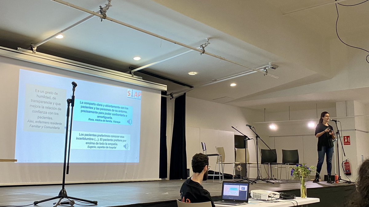 rduror's tweet photo. Los pacientes sí toleran la incertidumbre, acompañada de honestidad, información y empatia, ¿y los profesionales?… se aprende y entrena en #AtenciónPrimaria imprescindible durante la residencia familiar y comunitaria #SIAPBCN2024 https://t.co/f0KdfT9EwA