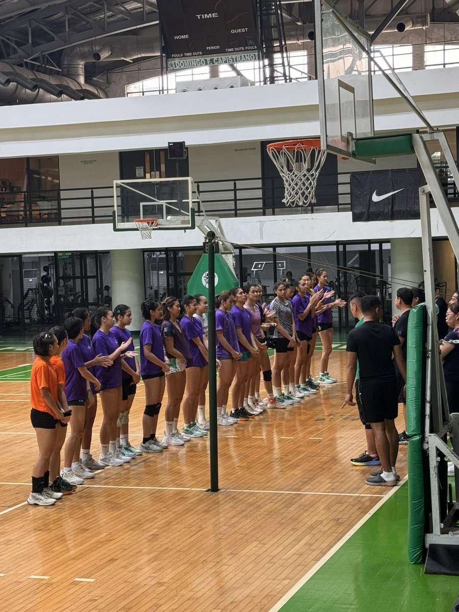 They are ready. It's time to defend the crown. 

Let's go Lady Spikers! 💚