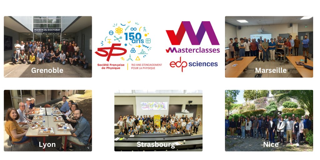 EDP Sciences Masterclasses tweet media
