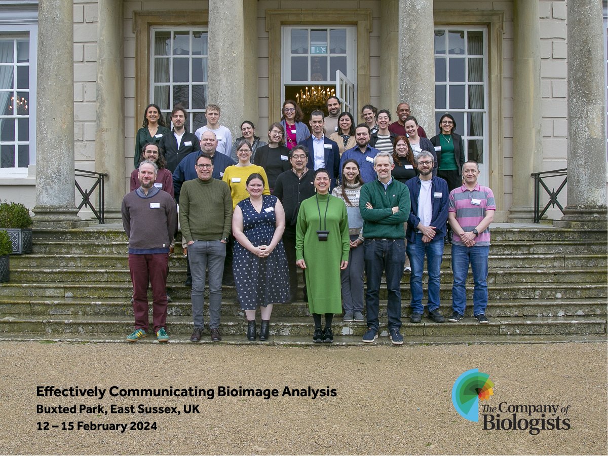 Thank you to organisers Beth Cimini @CiminiLab and Kevin Eliceiri @UWMadisonLOCI and everyone who joined us at our 'Effectively Communicating Bioimage Analysis' Workshop. biologists.com/workshops/febr…
#BiologistsWorkshops