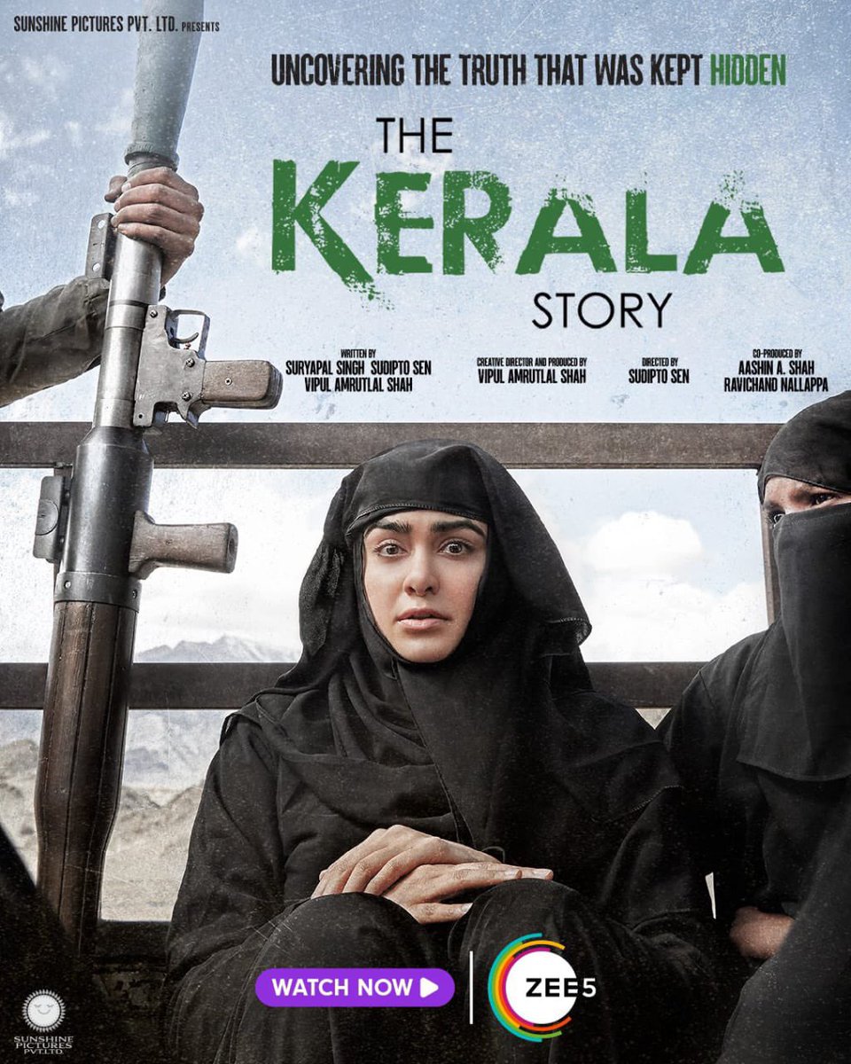 Just experienced #TheKeralaStoryOnZEE5, and the director's finesse is evident in every frame. The film is a testament to their storytelling prowess, making it a must-watch for cinephiles.