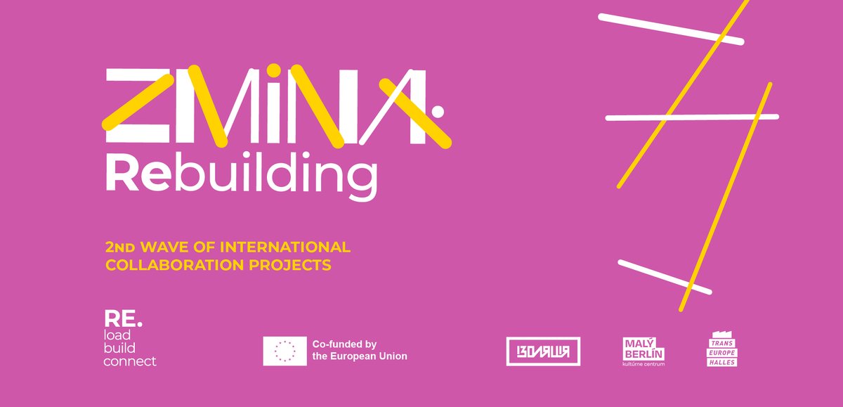 #Opportunity: The ZMINA: Rebuilding project is launching its second call for proposals for international projects. All cultural and creative sectors are eligible for grants up to 60,000 €. Click the link for more: bit.ly/3I57e1f @izolyatsia
