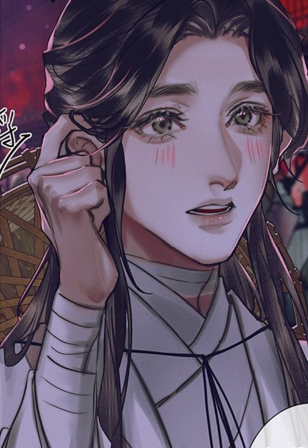 falin_tgcf's tweet photo. I’ve been rereading TGCF manhua and am now convinced Xie Lian has been seducing Hua Cheng right from the start!!!!!😤😤

Exhibit A: Fidgeting hair to accentuate his beauty https://t.co/EXogNl0FrH