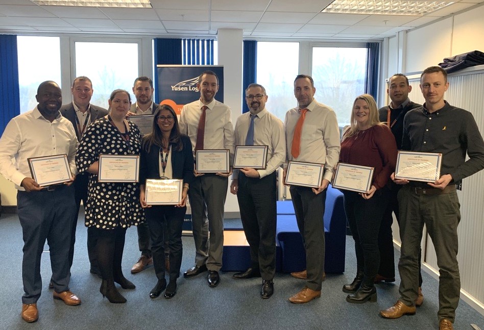 YusenLogisticsE's tweet photo. Congratulations to our 3rd cohort who graduated the Yusen Logistics Leadership Development Programme, delivered in conjunction with @AndPartnership.
#yusenlogistics #LeadershipDevelopmentProgramme #Graduates #investinginpeople https://t.co/axZpeQcjYd
