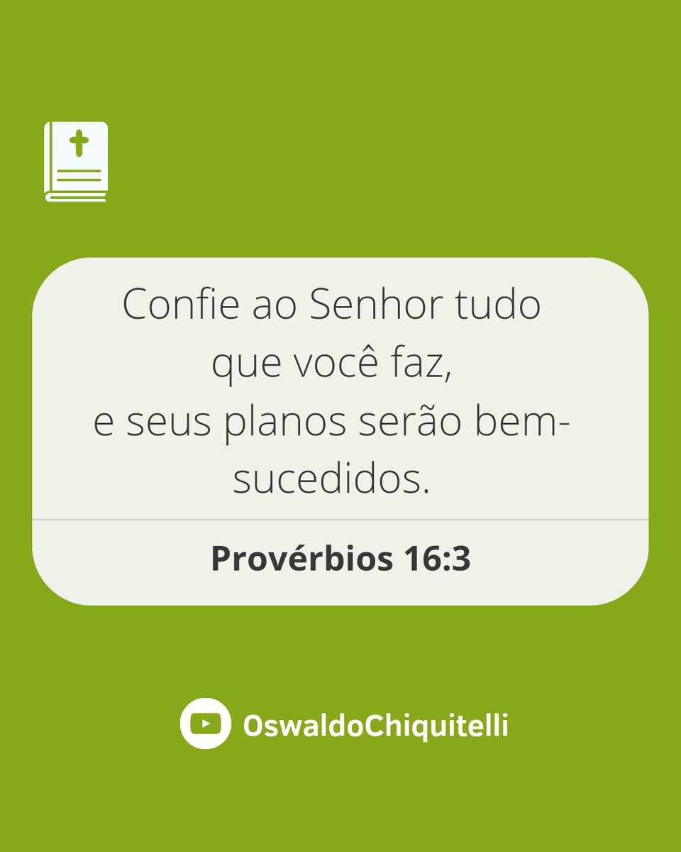 rededevocional's tweet photo. 📖 Deixe nas mãos do Senhor tudo quanto você faz, e todos os seus planos serão bem-sucedidos. Provérbios 16:3👇🏻
https://t.co/9t46KlHCPs
✅ #versículo #versículododia #leiaabiblia #devocional #provérbios #proverbiododia #livrodeprovérbios #proverbios16 #dia47 #fevereiro2024 https://t.co/9mZkfEETwZ