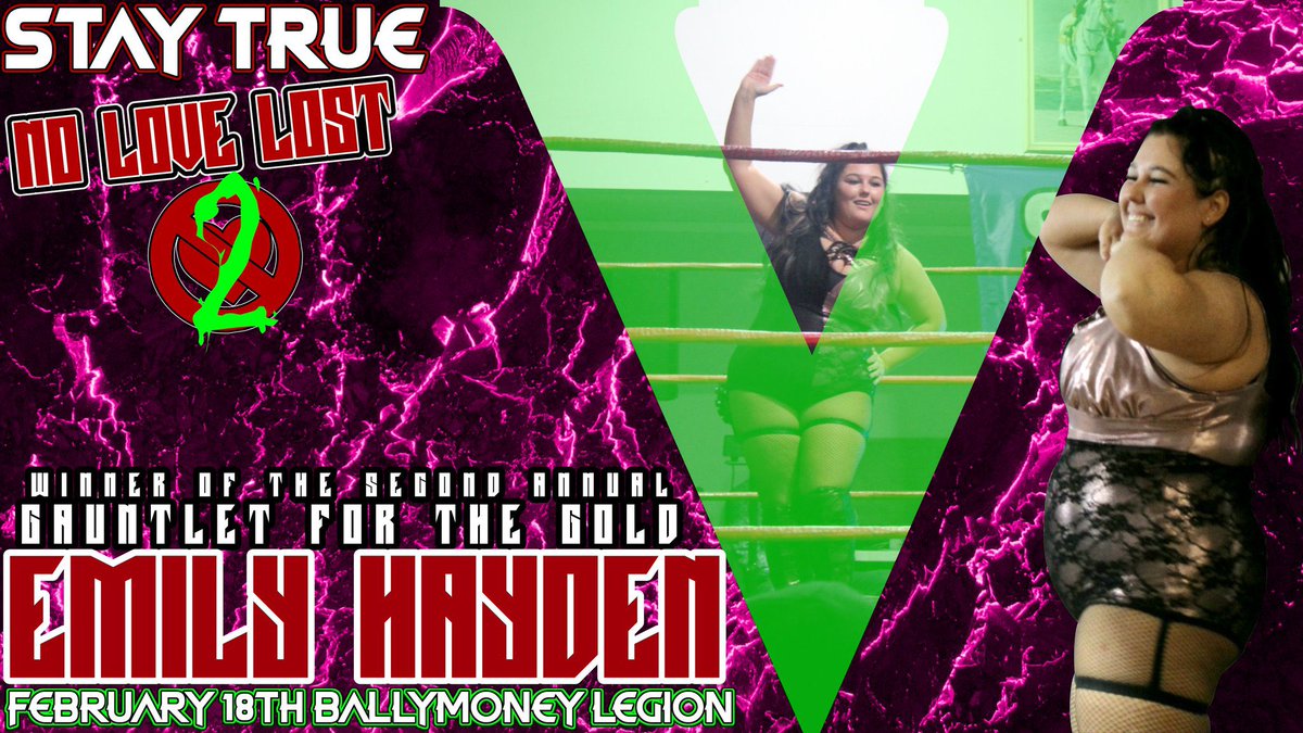 Oh look! It’s me, WrestleBeech 👀

Back back back again to Stay True this weekend! 💖