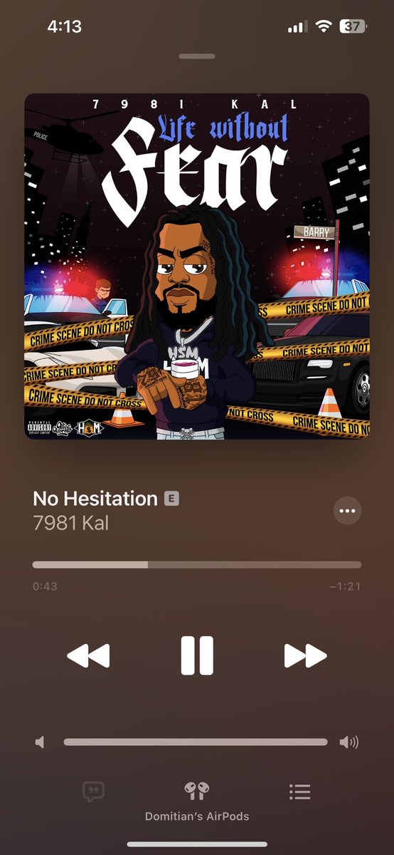 I remember there was one day I kept thinking about this one 7981 Kal song I really liked. I knew what it sounded like cause I had heard it before—but I didn’t know the name of the song &amp; had trouble finding it. I activated/at some point that exact song I was looking for came on.