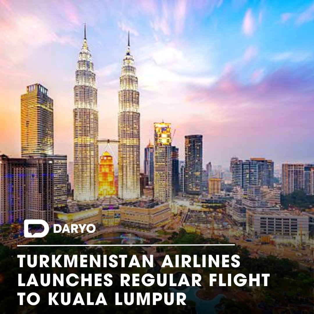 @turkmen_airline  launches regular #flight to #KualaLumpur

🇹🇲✈️🇲🇾

#Malaysia's #PetronasCharigali is the largest #investor in the local #market

👉Details  — dy.uz/DFmQa 

#TurkmenistanAirlines #FlightLaunch #Boeing777
#CentralAsia #Travel #AirTravel #ConnectTheWorld