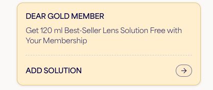 iamShashank23's tweet photo. @Lenskart_com, facing an issue while trying to purchase contact lenses with my Gold membership. site mentions a free 120ml lens solution but upon adding to cart, Rs.180 is being charged. Customer care says cart value should be 1000/I need to buy Gold again. https://t.co/UzFnhhAbrk
