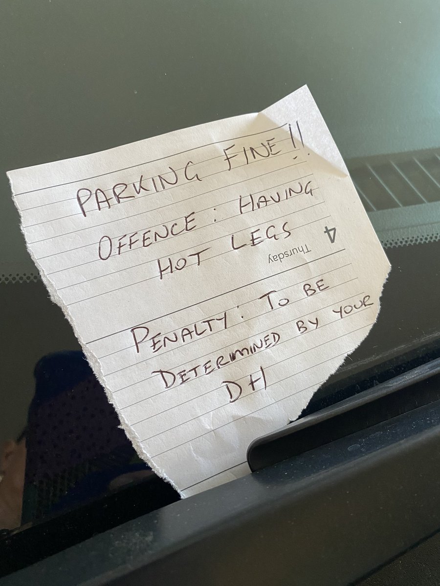 betacellgirl's tweet photo. My husband is hilarious and models himself on Ryan Reynolds @VancityReynolds 😂 ❤️  #parkingfine https://t.co/SNjztFV72z