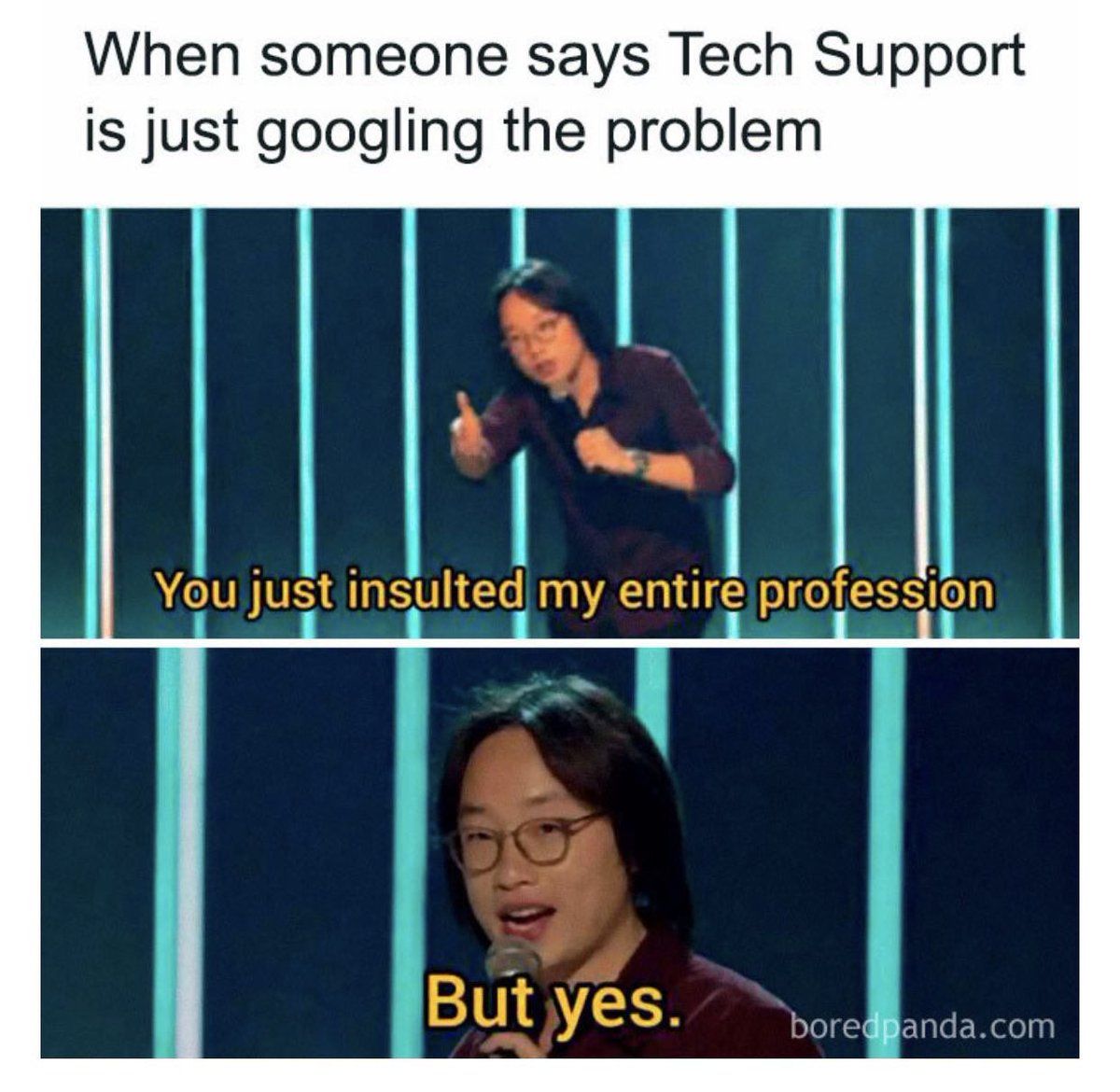 PawelSynapse's tweet photo. Gm on this beautiful sunny morning!

Tech support ;D

#MorningMeme #WakeUpMeme https://t.co/3djvWYoQu1
