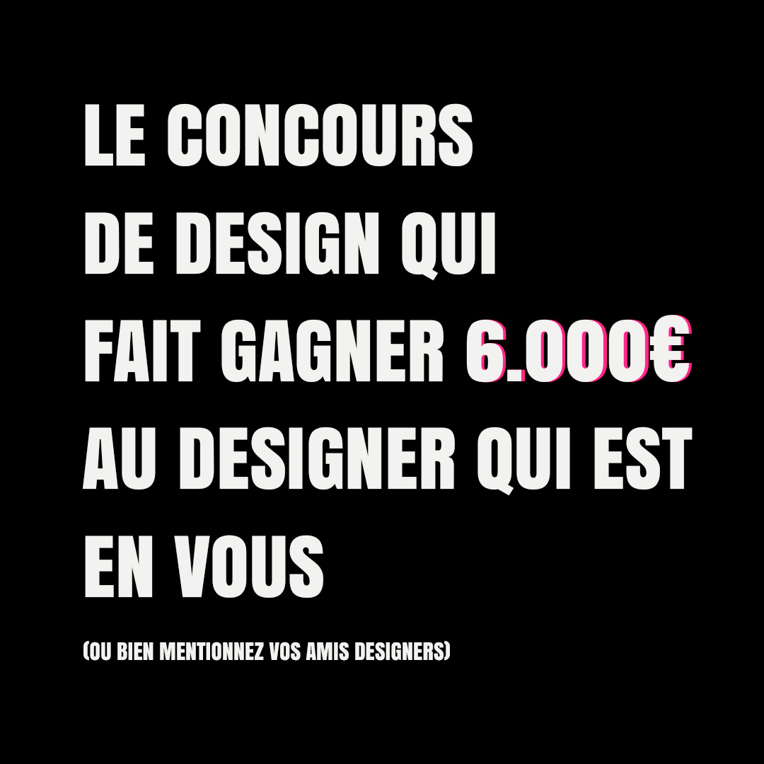 Pampling_France's tweet photo. Nous lançons un nouveau concours de design avec 6000€ à gagner 😱

✏ Tu dessines ou tu connais des graphistes ? Rendez-vous sur https://t.co/JG0fuPMgbm rubrique > Designers

#pamplingfrance #concours #concoursdesign #concoursdessin #concoursillustration #concoursgraphiste https://t.co/9mo7RNztGj