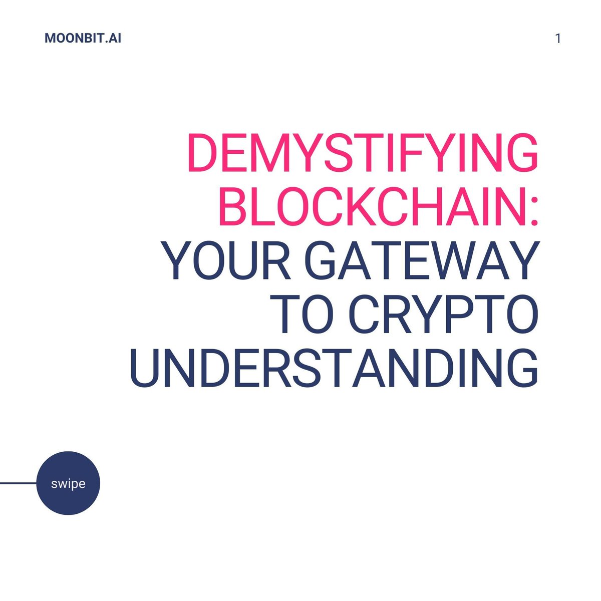 Moonbitai's tweet photo. Ever wondered what makes cryptocurrencies tick? It's all about the blockchain! 🚀🔗 In essence, blockchain is a decentralized, distributed ledger technology that records transactions across multiple computers in a secure and transparent way. https://t.co/oLcbj7YyyH