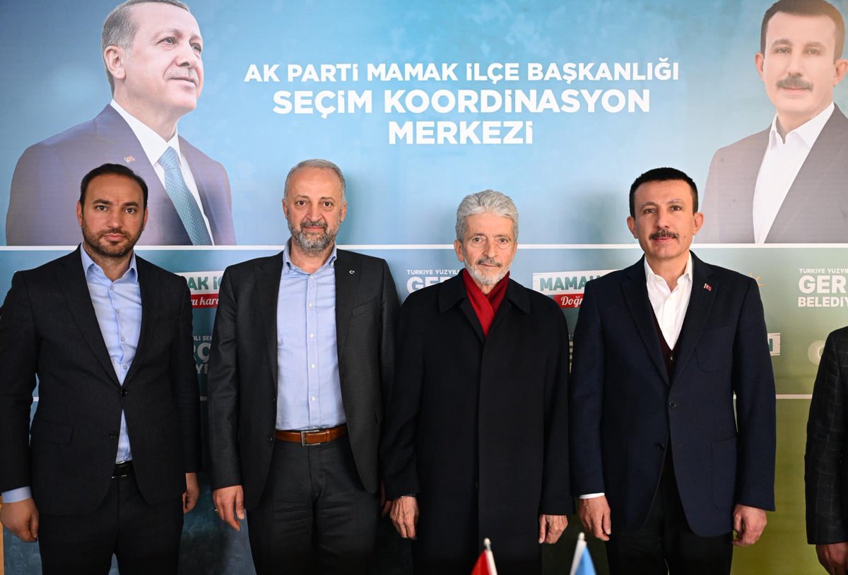 ABB Genel Sekreteriyken Ankara’ya birlikte güzel hizmetler yaptığımız, kıymetli büyüğümüz önceki dönem Ankara Büyükşehir Belediye Başkanımız Prof. Dr. <a href="/mustafatuna0606/">Prof. Dr. Mustafa Tuna</a> ile önceki dönem Mamak Belediye Başkanımız <a href="/mesutakgul06/">Mesut Akgül</a>, AK Parti Mamak Seçim Koordinasyon Merkezimizi ziyaret
