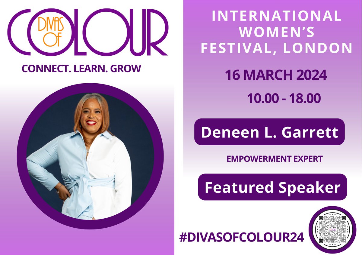 Divasofcolour's tweet photo. Meet @DeneenLGarrett , a seasoned empowerment expert with over 20 years of experience, who stands as a beacon of inspiration in the world of Diversity & Inclusion and Talent Development.
#Inspireinclusion #Divasofcolour
Learn more >> https://t.co/THCqBoNb60 https://t.co/EN9mWNV5tx