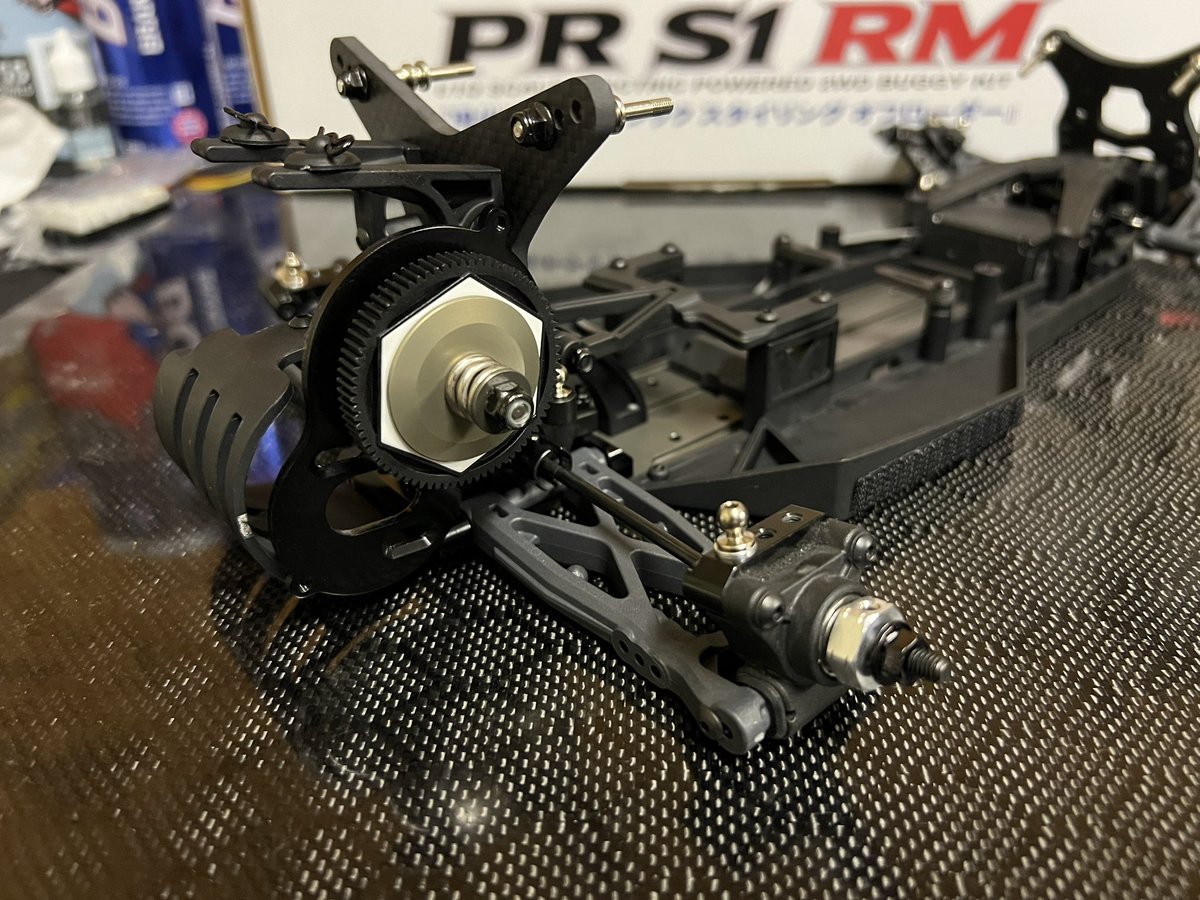 sa_410_ku's tweet photo. 様子のおかしなS1RMが誕生しかけてきた笑
#PR_Racing
#魁projectfactory
#PR_S1RM https://t.co/0ZqIDHhOMa