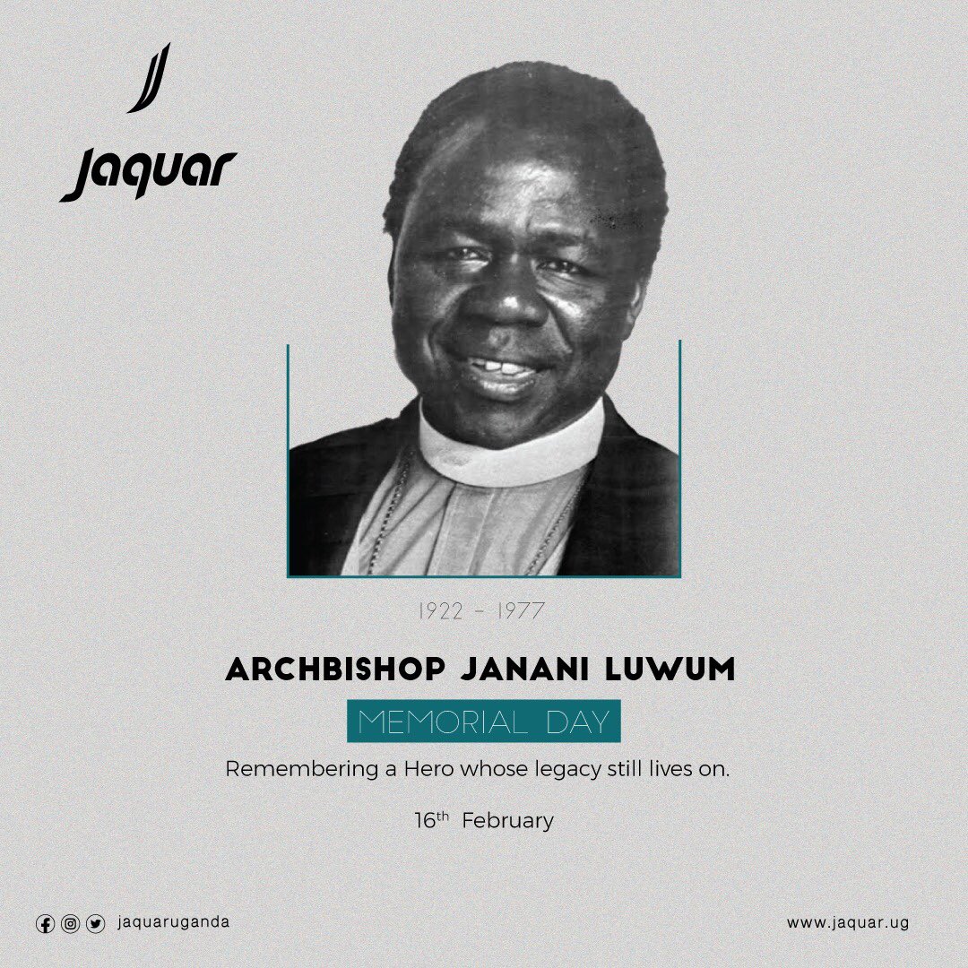 JaquarWorldUg's tweet photo. Happy Janna Lumum Day

📍Plot 89, 6th Street Industrial area 

☎️Call us on 0757422570.

  #jananluwum #jaquarworld #prettynicole #kitende https://t.co/xY5dC4saiT