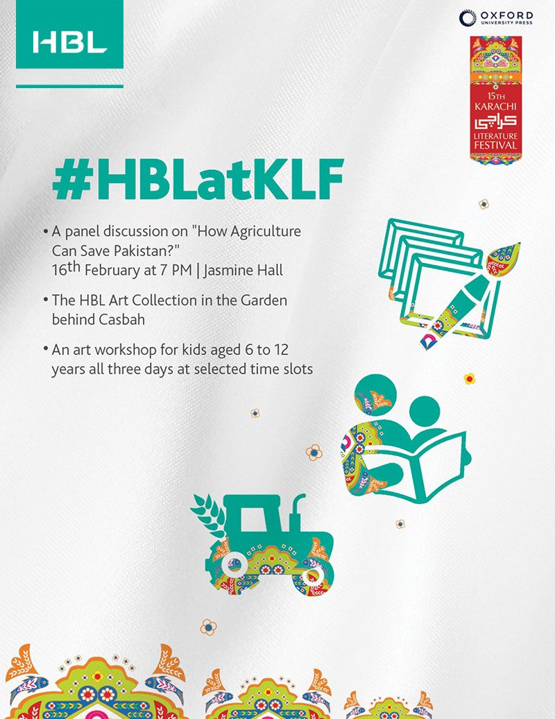 HBL is the title sponsor of the 15th Karachi Literature Festival (KLF). Join us on 16th, 17th and 18th February 2024 at Beach Luxury Hotel, Karachi. #HBLatKLF #HBL #KarachiLiteratureFestival2024 @KhiIsbLitFests #KhiLF