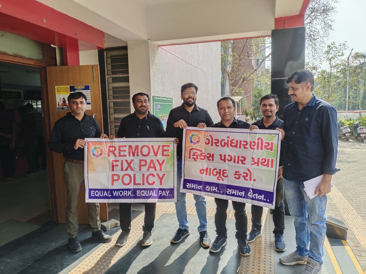 Modi Hetuk (@hetukmodi) on Twitter photo Remove Fix pay policy from Gujarat
#RomeveFixPayGujarat
<a href="/Bhupendrapbjp/">Bhupendra Patel</a> <a href="/KanuDesai180/">Kanu Desai</a> <a href="/deepakrajani123/">Deepak rajani</a> <a href="/devanshijoshi71/">Devanshi Joshi</a> <a href="/gopimaniar/">Gopi Maniar ghanghar</a> <a href="/CMOGuj/">CMO Gujarat</a> Remove Fix pay policy from Gujarat
#RomeveFixPayGujarat
<a href="/Bhupendrapbjp/">Bhupendra Patel</a> <a href="/KanuDesai180/">Kanu Desai</a> <a href="/deepakrajani123/">Deepak rajani</a> <a href="/devanshijoshi71/">Devanshi Joshi</a> <a href="/gopimaniar/">Gopi Maniar ghanghar</a> <a href="/CMOGuj/">CMO Gujarat</a>