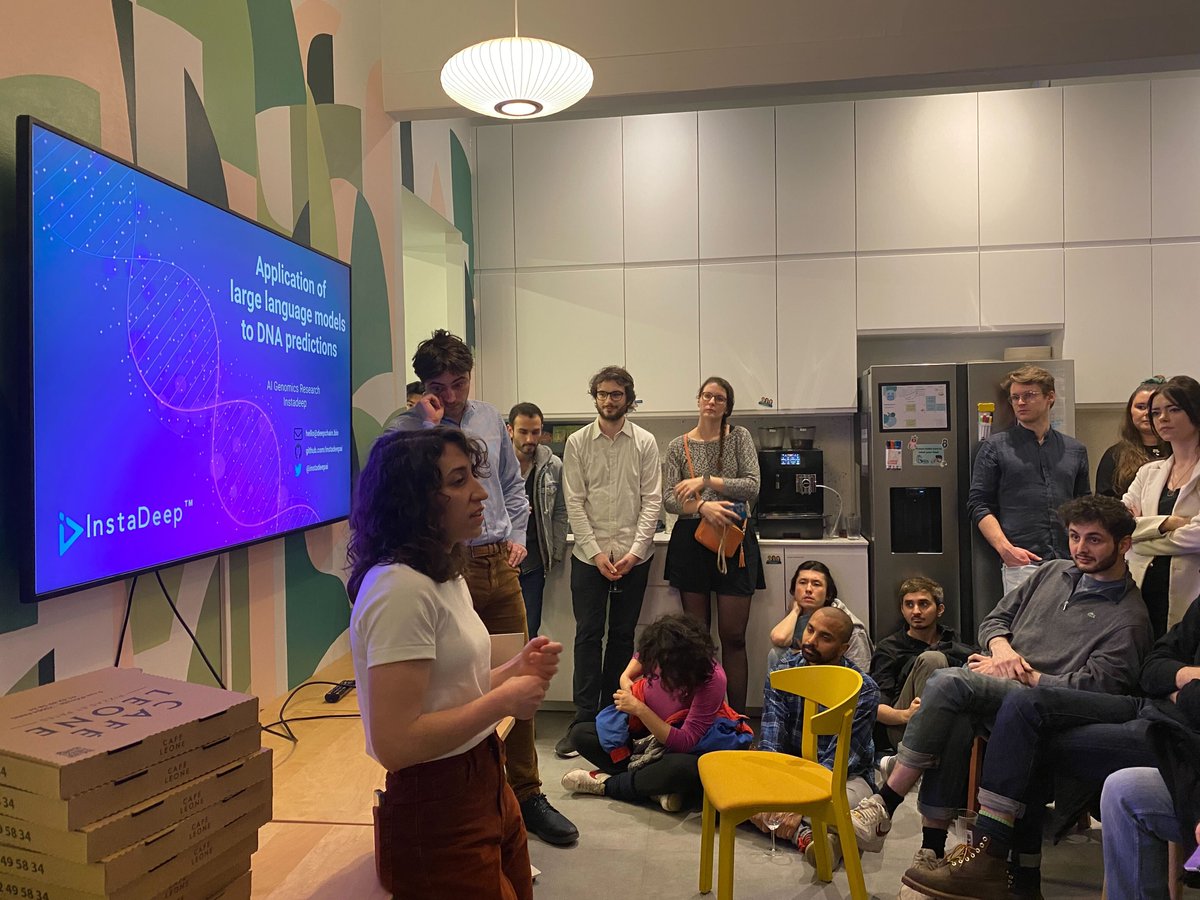 Thanks to everyone who joined our 4th Bits&Bio event focused on AI for biological sequences! 🧬 We co-organised the event alongside @orakldotbioOncology, @biolabs & @gama_search, and welcomed speakers from @GoogleDeepMind & @instadeepai.