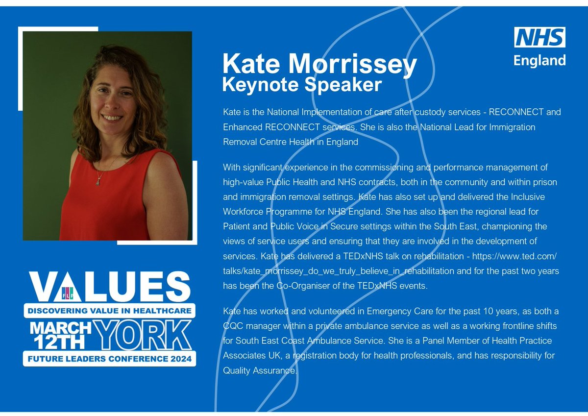 The Future Leaders Conference (@flpconference) on Twitter photo 📣KEYNOTE SPEAKER📣
We are beyond excited to announce our keynote speaker for this years Future Leaders Conference: Values 2024 is <a href="/KateMorrissey5/">🌟💙 Kate Morrissey</a>.
Get set for inspiring insights on leadership values in 2024!
Sign up here: event.fourwaves.com/flpconference2… 📣KEYNOTE SPEAKER📣
We are beyond excited to announce our keynote speaker for this years Future Leaders Conference: Values 2024 is <a href="/KateMorrissey5/">🌟💙 Kate Morrissey</a>.
Get set for inspiring insights on leadership values in 2024!
Sign up here: event.fourwaves.com/flpconference2…
