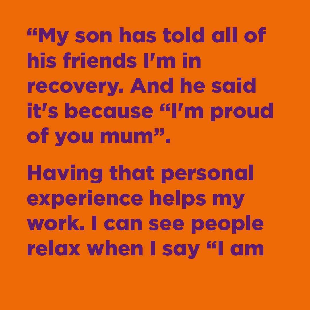 changegrowlive's tweet image. "My son told his friends I'm in recovery. And he said it's because “I'm proud of you mum”.

This week's #BelieveInPeople story, we spoke to Shauna about how important it is to believe in yourself and others.

Read Shauna's story on our website:

changegrowlive.org/believe-in-peo…