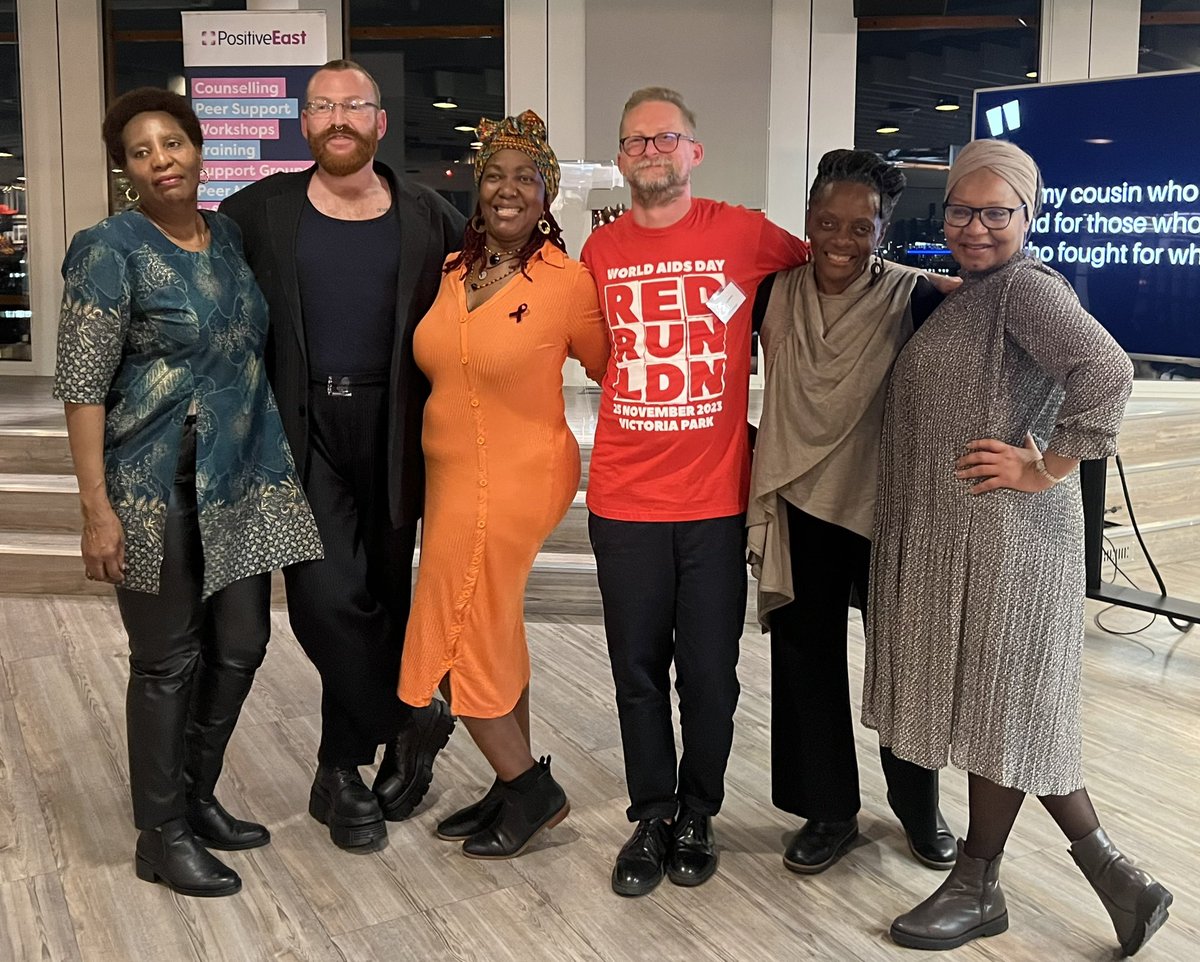 Last night we were out celebrating 🙌🏽 Winnie becoming a patron of @PositiveEast alongside @TomGlitter 🎉🍾🥂
