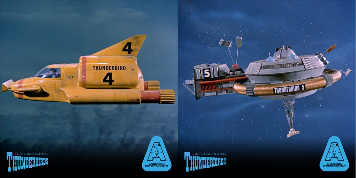 GerryAndersonTV's tweet photo. Which Thunderbird craft is the best? https://t.co/w0owmk5ReO